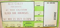 Black Oak Arkansas / Trapeze / KISS on Nov 23, 1974 [546-small]