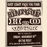 H₂O / H2O / The Bouncing Souls / Vision / The Casualities on Nov 19, 1999 [639-small]