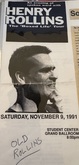Henry Rollins on Nov 9, 1991 [154-small]