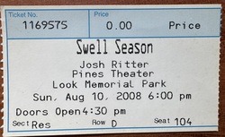 Josh Ritter / The Swell Season on Aug 10, 2008 [060-small]