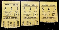 The Monkees / Jimi Hendrix / The Sundowners / Lynne Randell on Jul 12, 1967 [070-small]