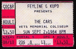 The Cars on Sep 2, 1984 [512-small]