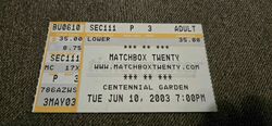 Matchbox Twenty / Sugar Ray / American Hi-Fi on Jun 10, 2003 [362-small]