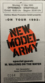New Model Army / M. Walking On The Water on May 17, 1993 [021-small]