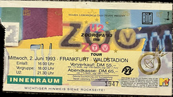 U2 / Die Toten Hosen / Stereo MC's on Jun 2, 1993 [033-small]
