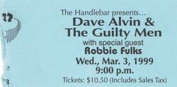 Dave Alvin & The Guilty Men / Robbie Fulks on Mar 3, 1999 [731-small]