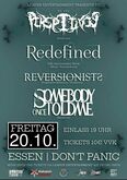 Redefined / We Are Perspectives / Reversionists / Somebody Once Told Me on Oct 20, 2023 [607-small]