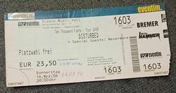 Disturbed / Nevermore on Sep 21, 2006 [947-small]