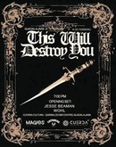 This Will Destroy You / Wohl / Jesse Beaman on Feb 8, 2025 [998-small]