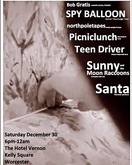 Bob Gratis / Spy Balloon / Northpoletapes / Teen Driver / Sunny and the Moon Raccoons / Santa on Dec 30, 2023 [865-small]