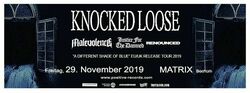 Knocked Loose / Malevolence / Justice for the Damned / Renounced on Nov 29, 2019 [902-small]