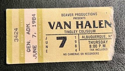 Van Halen / The Velcros on Jun 7, 1984 [561-small]