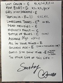Beck setlist, tags: Setlist - Beck / Alex Edelman on Feb 17, 2025 [645-small]