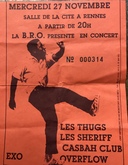 Overflow / Casbah Club / Les Sheriff / Les Thugs on Nov 27, 1991 [661-small]