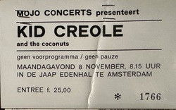 Kid Creole & the Coconuts on Nov 8, 1982 [921-small]