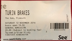 Turin Brakes / Toy Tin Soldier on Nov 12, 2016 [460-small]