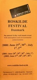 Roskilde Festival 2000 on Jun 29, 2000 [727-small]