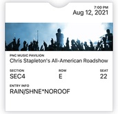Chris Stapleton / Elle King / Kendell Marvel / Nikki Lane on Aug 12, 2021 [748-small]