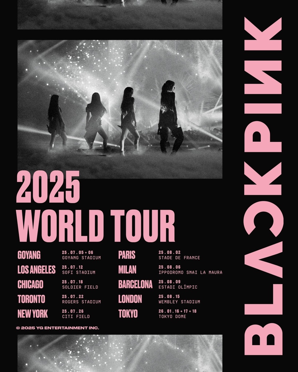 BLACKPINK's 2025 Concert & Tour History | Concert Archives