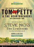 tags: The Lumineers, Tom Petty And The Heartbreakers, Tom Petty, Stevie Nicks, London, England, United Kingdom, Gig Poster, Advertisement, Hyde Park - Barclaycard British Summer Time 2017 Tom Petty & The Heartbreakers on Jul 9, 2017 [553-small]