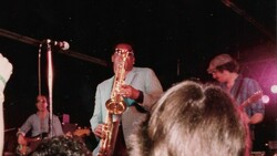 Clarence Clemons & The Red Bank Rockers / David Johansen / The Del Lords on May 12, 1984 [793-small]