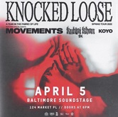 Knocked Loose / Movements / Kublai Khan TX / Koyo on Apr 5, 2022 [249-small]