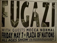 Fugazi / Sparkmarker / Mecca Normal on May 7, 1993 [634-small]