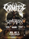 Carnifex / Suffocation / Distant / Bodybox / Monochromatic Black on Jul 9, 2025 [035-small]