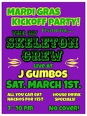 Skeleton Crew - J Gumbo's, Terre Haute 1 Mar 2025 - Flyer, Skeleton Crew on Mar 1, 2025 [444-small]