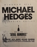 concert mailer, front side, Michael Hedges on Jun 19, 1984 [099-small]