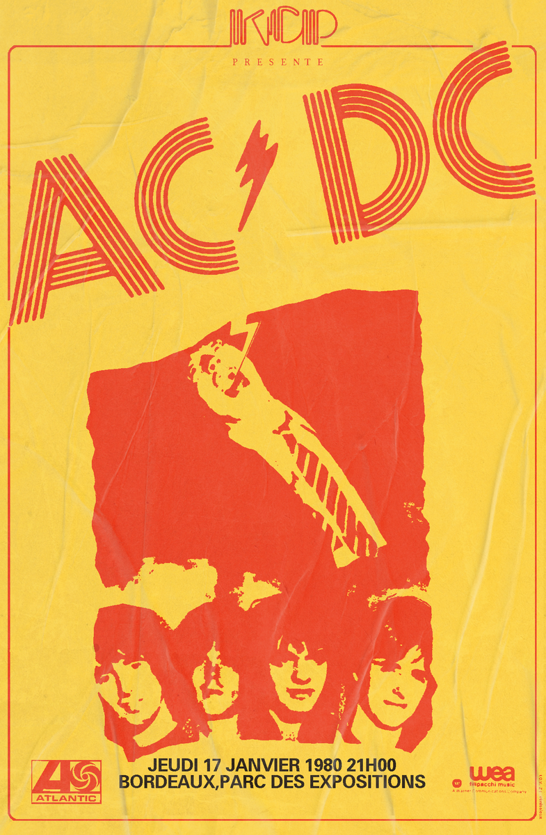 AC/DC's 1980 Concert & Tour History | Concert Archives