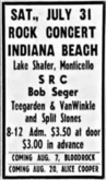 SRC / The Bob Seger System / Teegarden & Vanwinkle / Split Stones on Jul 31, 1971 [991-small]