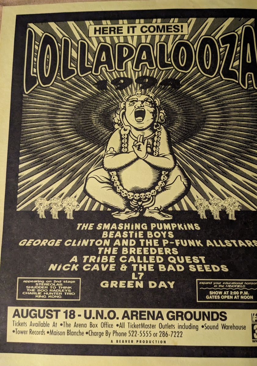 The Flaming Lips's 1994 Concert & Tour History | Concert
