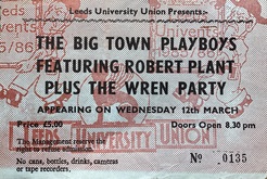 Robert Plant and The Big Town Playboys on Mar 12, 1986 [606-small]
