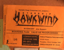 Hawkwind / Mama's Boys on Oct 22, 1981 [879-small]