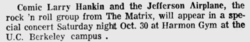 Larry Hankin / Jefferson Airplane on Oct 30, 1965 [294-small]