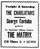 The Charlatans / George Cordoba / Jefferson Airplane on Oct 8, 1965 [296-small]