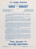 Jefferson Airplane / The Great Society / John Handy Quintet / The Gentlemen's Band / The Mystery Trend on Dec 10, 1965 [300-small]