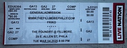 Ticket stub, tags: Ticket - Friko / Peel Dream Magazine on Mar 4, 2025 [918-small]