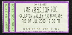 Vans Warped Tour 2000 on Jul 7, 2000 [123-small]