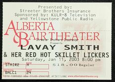 Lavay Smith & Her Red Hot Skillet Lickers on Jan 11, 2003 [608-small]