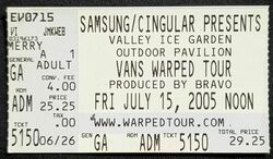 Vans Warped Tour on Jul 15, 2005 [727-small]