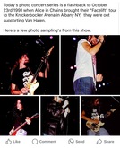 Alice In Chains - Van Halen Albany my 1991 on Oct 23, 1991 [926-small]
