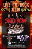Skid Row / Firehouse / Warrant / Heavens Edge on Oct 14, 2022 [069-small]