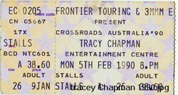 Tracy Chapman / Paul Kelly on Feb 5, 1990 [281-small]