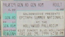 NOFX / Bad Religion / Gas Huffer / RKL / SNFU on Jul 29, 1994 [092-small]
