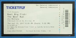 Reel Big Fish / The Expendables / The Queers / Tunnel Vision on Jul 13, 2017 [421-small]