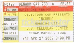 Incubus / Hoobastank on Apr 27, 2002 [721-small]