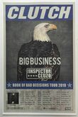 Tour Poster, Clutch / Big Business / The Inspector Cluzo on Mar 2, 2019 [945-small]