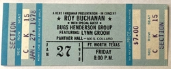Roy Buchanan / Bugs Henderson Group on Jan 27, 1978 [260-small]